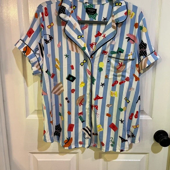 Kate Spade summer pajama set - Picture 2 of 4